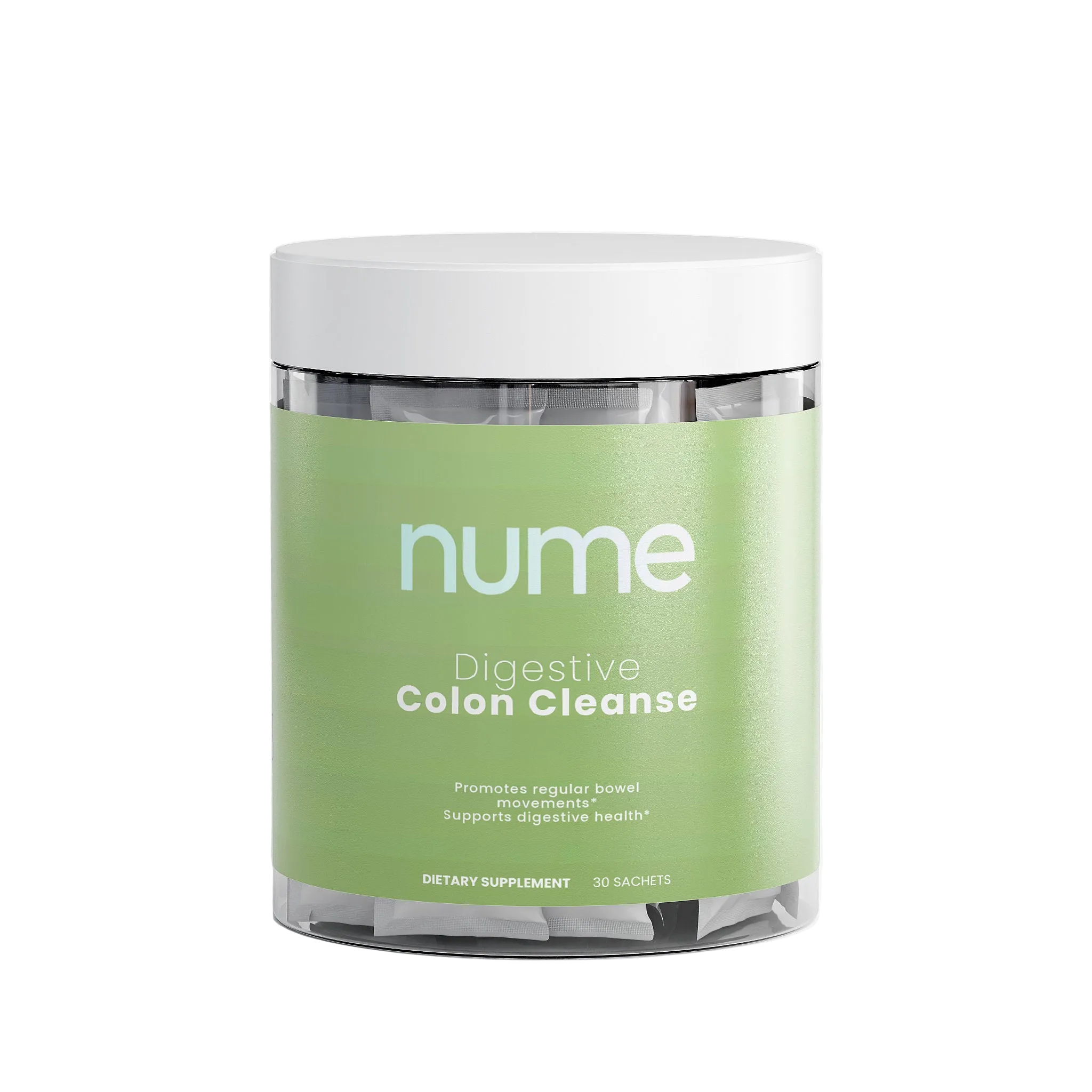 Nume supplement facts label