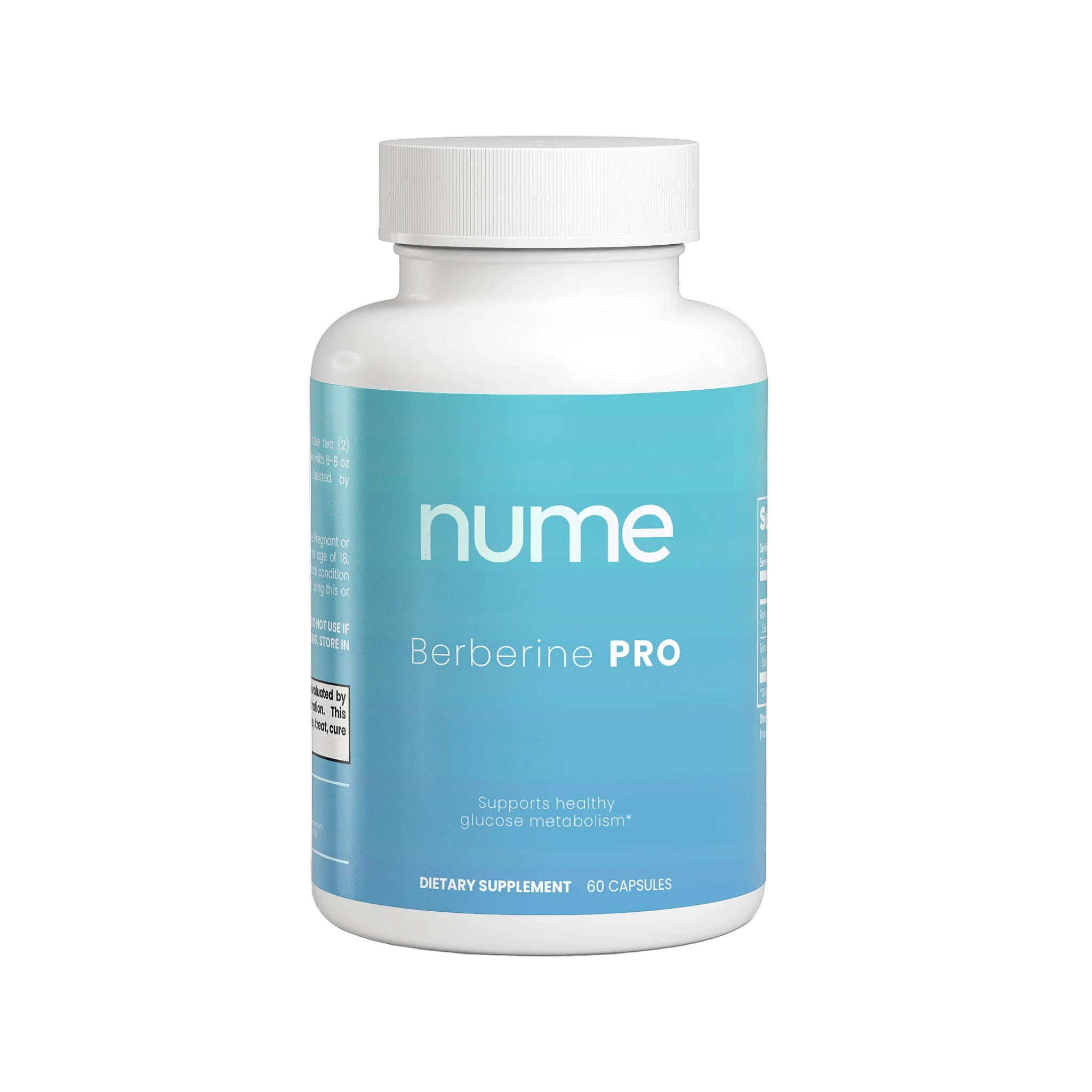 Nume supplement facts label